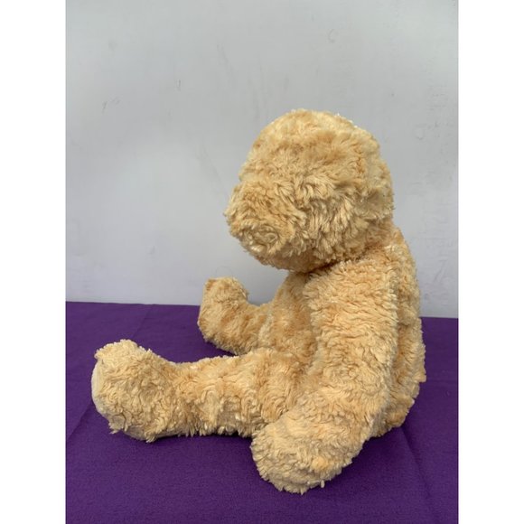 Matrix Caliie Bear by Douglas Cuddle Toys Creamy Tan Brown Bear 12" Plastic Eyes - Picture 4 of 10
